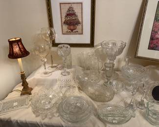 Lots of glassware