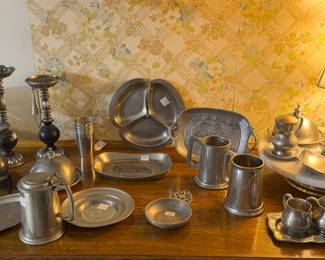 Vintage pewter
