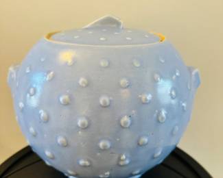 Blue Cookie Jar 