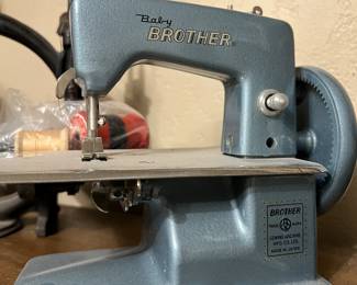 VINTAGE "BABY BROTHER" SEWING MACHINE
