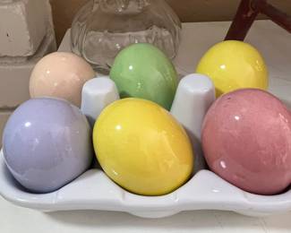 CERAMIC EASTER EGGS
