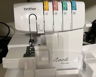BROTHER 1034D SERGER SEWING MACHINE