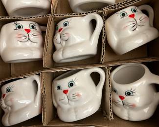 VINTAGE MINI MUGS - WE HAVE APPROX. 20