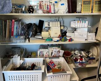 SEWING MACHINES, NOTIONS, DOLL HOUSE MINIATURES, AND TREASURES