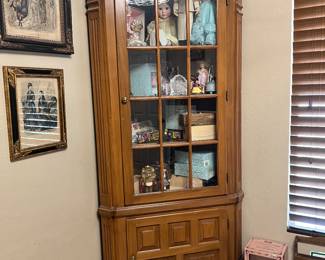 2ND CORNER CABINET, COLLECTIBLES