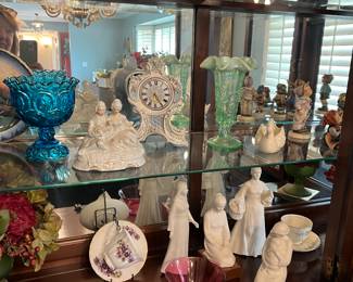 HANSEN PORCELAIN FIGURES, FENTON, HUMMELS, COLLECTIBLES