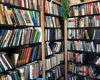 READER'S LIBRARY, BOOKSHELVES AVAILABLE TOO WITH SATURDAY PICK UP