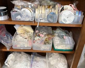 RIBBONS, LACE, NOTIONS