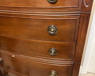 VINTAGE CHEST - HAS MATCHING DRESSER AND PAIR OF NIGHTSTANDS