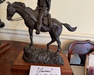 "Lawman" Bronze statue by Eugene W. Shortridge