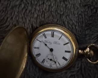 Vintage Betsy Ross Gold Filled pocket watch