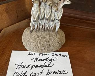 Cold cast bronze