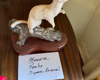 Meredith Rambo signed original statue