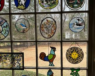 Lots of great signed  stained glass - Collection