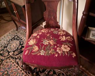 Needlepoint chairs