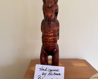 Hand carved by Rihana, Rotorua New Zealand