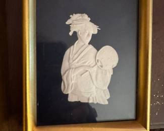 Carved relief by Meredith Rambo miniature