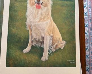 Dog art print by Meredith Rambo