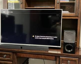 Lot 007-OFC: Sony TV/Soundbar/Subwoofer Trio