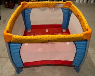 Lot 043-GAR: Delta/Fisher-Price “Adorable Animals" Playard