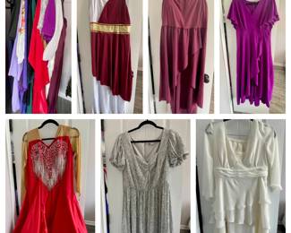 Lot 021 Ballroom Dancing Dresses Montage