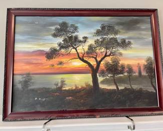 Lot 037-LR: Original Oil Painting
