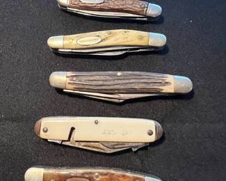 Various knives 