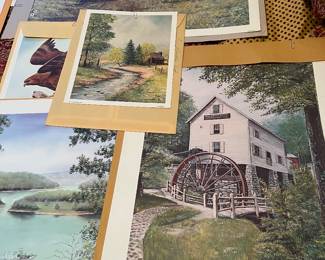 Milk springs mill.  F thrasher 