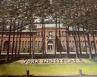 York institute thrasher print 