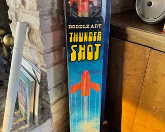 Doodle Art Thunder Shot Rocket
