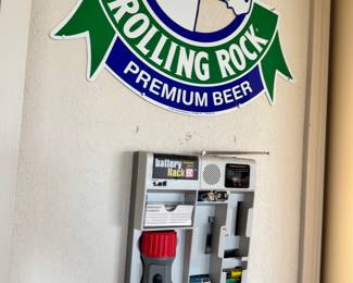 Rolling Rock Beer Sign