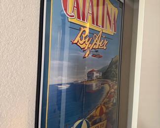 Catalina By Air Poster