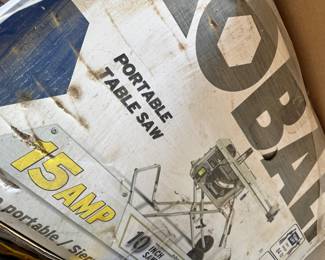 Kobalt Portable Table Saw in box