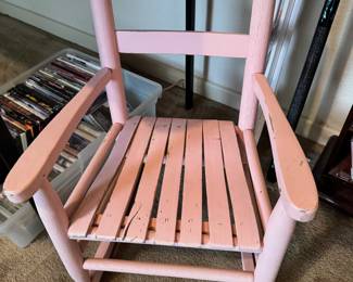 Child's rocking chair