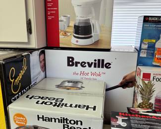 Breville Hot Wok, slower cooker, coffee pot