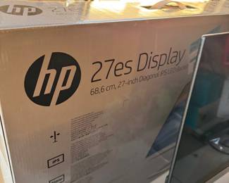 HP 27 inch display monitor