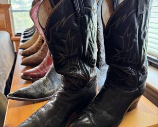 Men's Boots (Most size 9.5) (Luchesse, Tony Llama, and more)