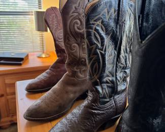 Men's Boots (Most size 9.5) (Luchesse, Tony Llama, and more)