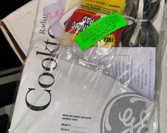 GE cooktop, brand new