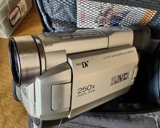 JVC video camera