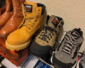 Brand New Men's Shoes (Most size 9.5) (Timberland, Sketchers)