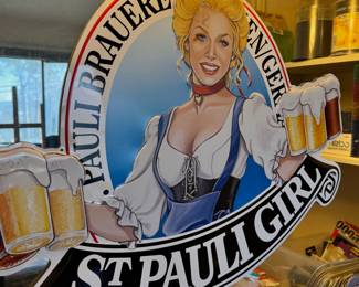 St Pauli Girl Sign