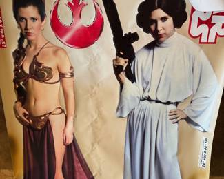 Real Big Fathead Princess Leia Star Wars Decals