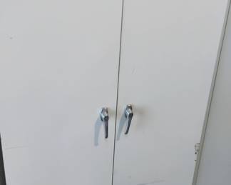 Another white metal closet