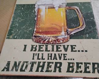 beer sign not old