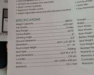 booklet with Hoverround