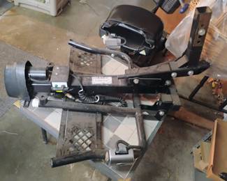 Mount for electric wheelchair