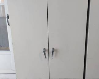 Another white metal closet