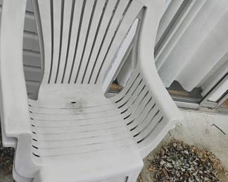 Vinyl lawn chairs