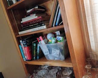 books and light bulbs